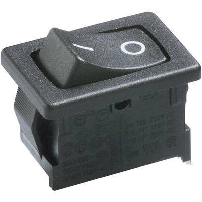 Marquardt 1801.6115 Toggle switch 1801.6115 250 V AC 6 A 1 x Off/On IP40 latch 1 pc(s) 