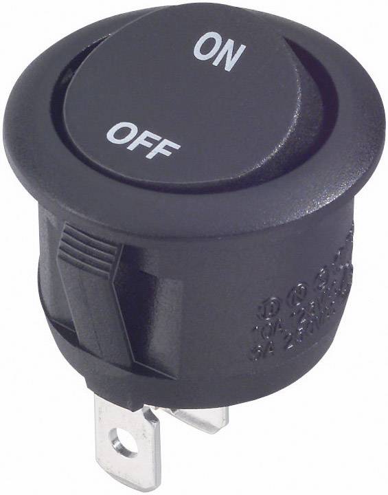 TRU COMPONENTS 700339 Toggle switch R13-112A-02 BB ON/OFF 250 V AC 6 A 1 x Off/On latch 1 pc(s)