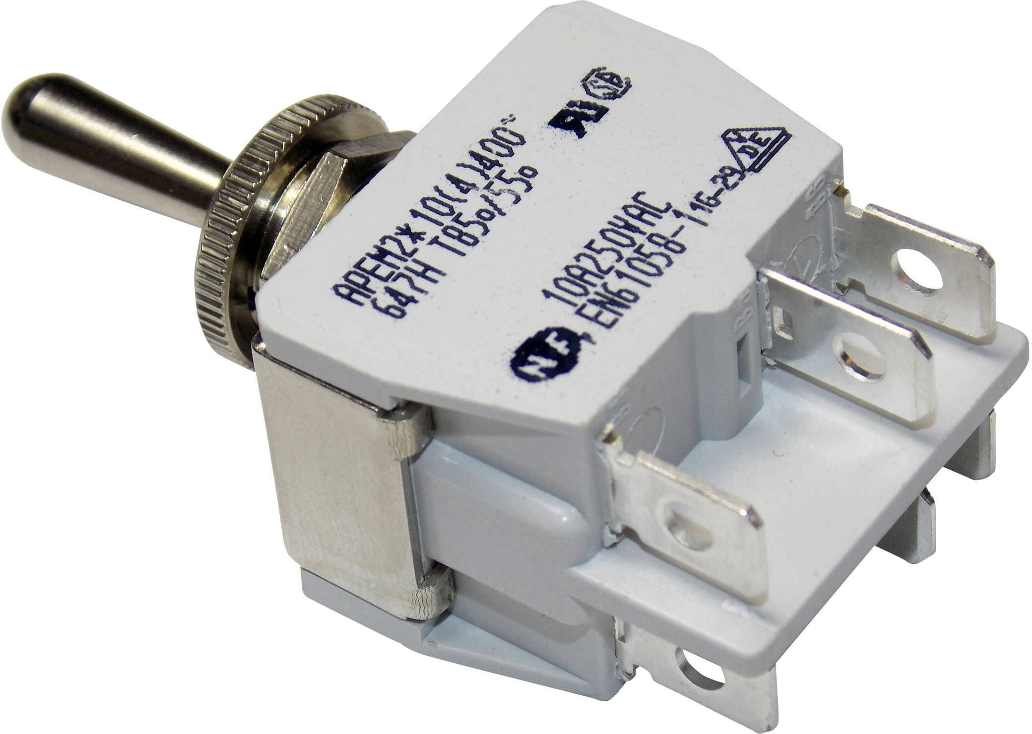 APEM Professional Toggle Switch 12247AD2G-12X408-10F