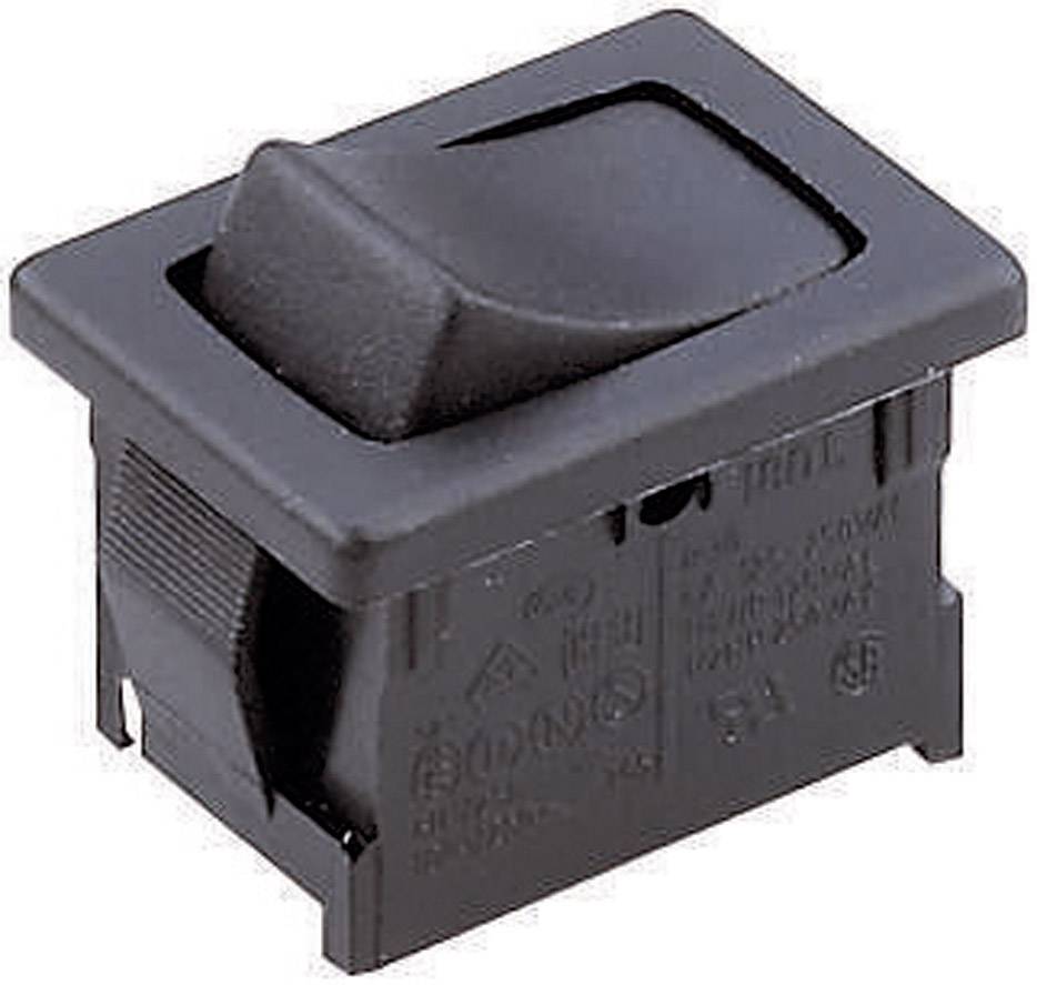 Marquardt 1801.1146 Flip switch 1801.1146 250 V AC 6 A 1 x Off/On IP40 latch 1 pc(s)