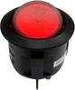 TRU COMPONENTS 1587656 Toggle switch TC-R13-244B-02 B/R 220 V/AC 250 V AC 10 A 2 x Off/On latch 1 pc(s)