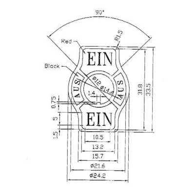 Buy TRU COMPONENTS TC-Indicator Plate ON/OFF Label Print motif OFF/ON 1 ...