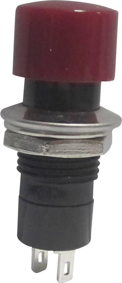 TRU COMPONENTS 1587704 TC-R13-40A-05RT Pushbutton 250 V AC 1.5 A 1 x Off/(On) momentary 1 pc(s)