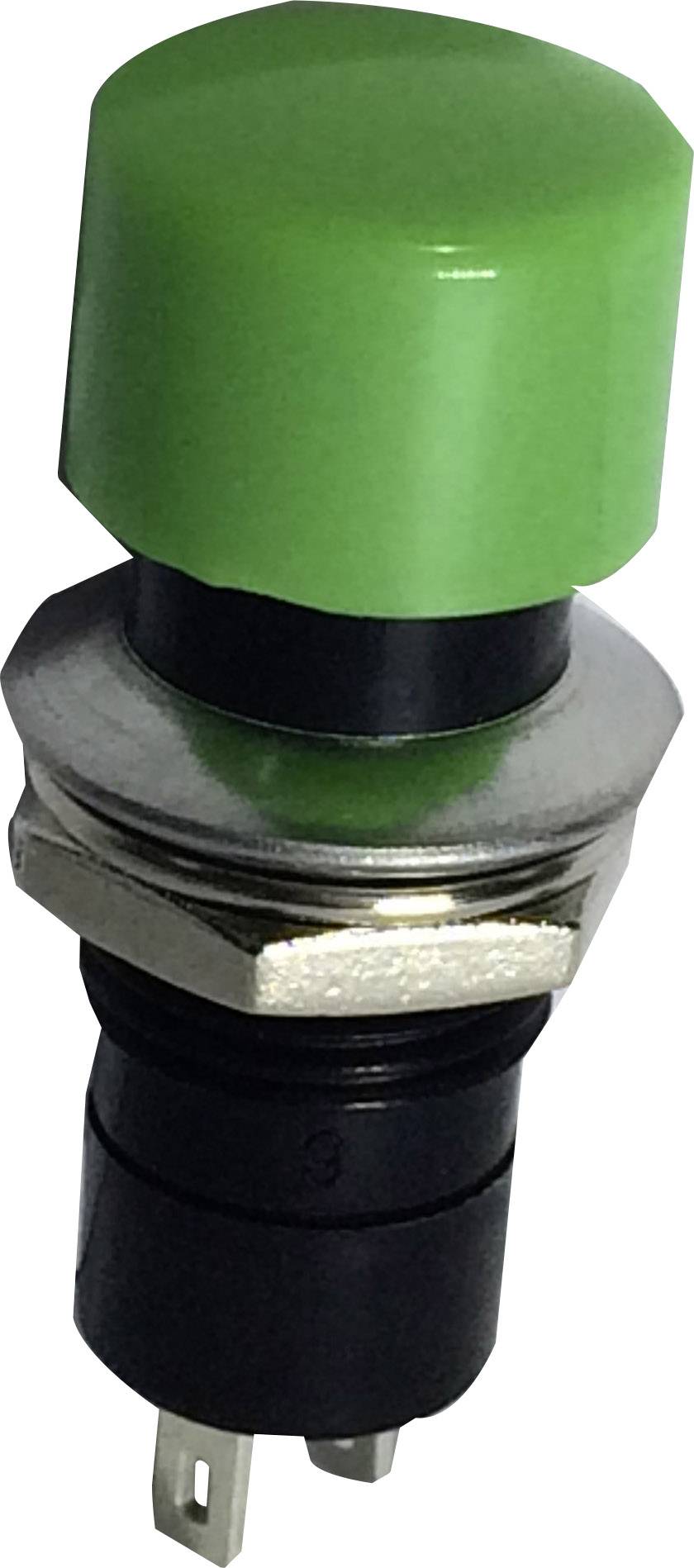 TRU COMPONENTS 1587706 TC-R13-40A-05GB Pushbutton 250 V AC 1.5 A 1 x Off/(On) momentary 1 pc(s)