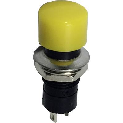 TRU COMPONENTS 1587708 TC-R13-40A-05YL Pushbutton 250 V AC 1.5 A 1 x Off/(On) momentary    1 pc(s) 