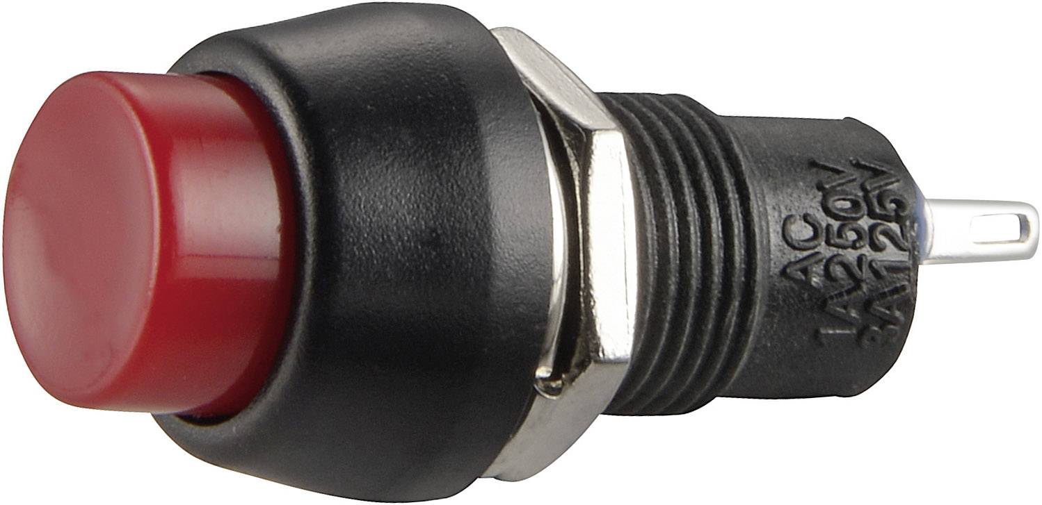 TRU COMPONENTS 1587724 TC-R13-84B-05RT Pushbutton switch 250 V AC 1 A 1 x Off/On latch 1 pc(s)