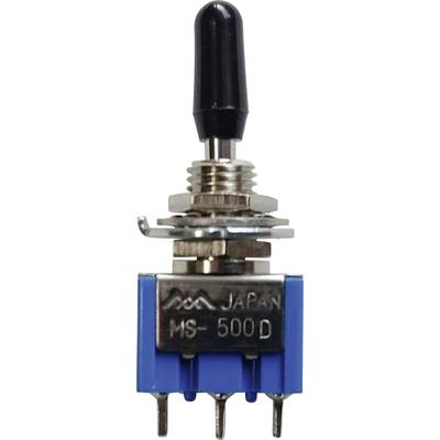 Miyama 703192 MS- 500-P-BC Toggle switch 125 V AC 6 A 4x On/On  latch 1 pc(s) 