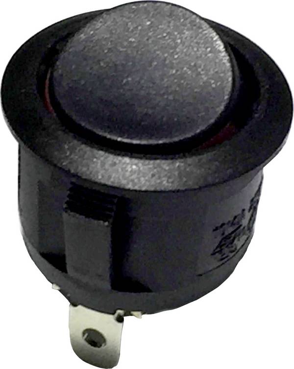 TRU COMPONENTS 701252 Flip switch R13-112A2 B/B/R 250 V AC 6 A 1 x Off/On  latch 1 pc(s)