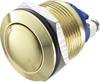 TRU COMPONENTS GQ 19B-G Tamper-proof pushbutton 48 V DC 2 A 1 x Off/(On) momentary IP65 1 pc(s)