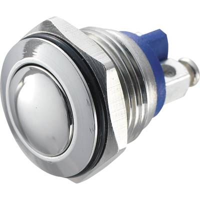 TRU COMPONENTS 701273 GQ 16B-S Tamper-proof pushbutton 48 V DC 2 A 1 x Off/(On) momentary   IP65 1 pc(s) 