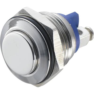 TRU COMPONENTS 701283 GQ 16H-S Tamper-proof pushbutton 48 V DC 2 A 1 x Off/(On) momentary   IP65 1 pc(s) 