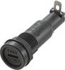 TRU COMPONENTS 701465 MF-530 Fuse holder Suitable for Micro fuse 6.35 x 31.8 mm, Micro fuse 6.4 x 30 mm 16 A 250 V AC 1 pc(s)