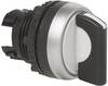 BACO 100952 L21KF03 Selector button Front ring (PVC), chrome-plated Black 1 x 90 ° 1 pc(s)