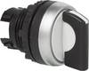 BACO L21MA01 Selector button Front ring (PVC), chrome-plated Rotary switch Black 2 x 45 ° 1 pc(s) Piece