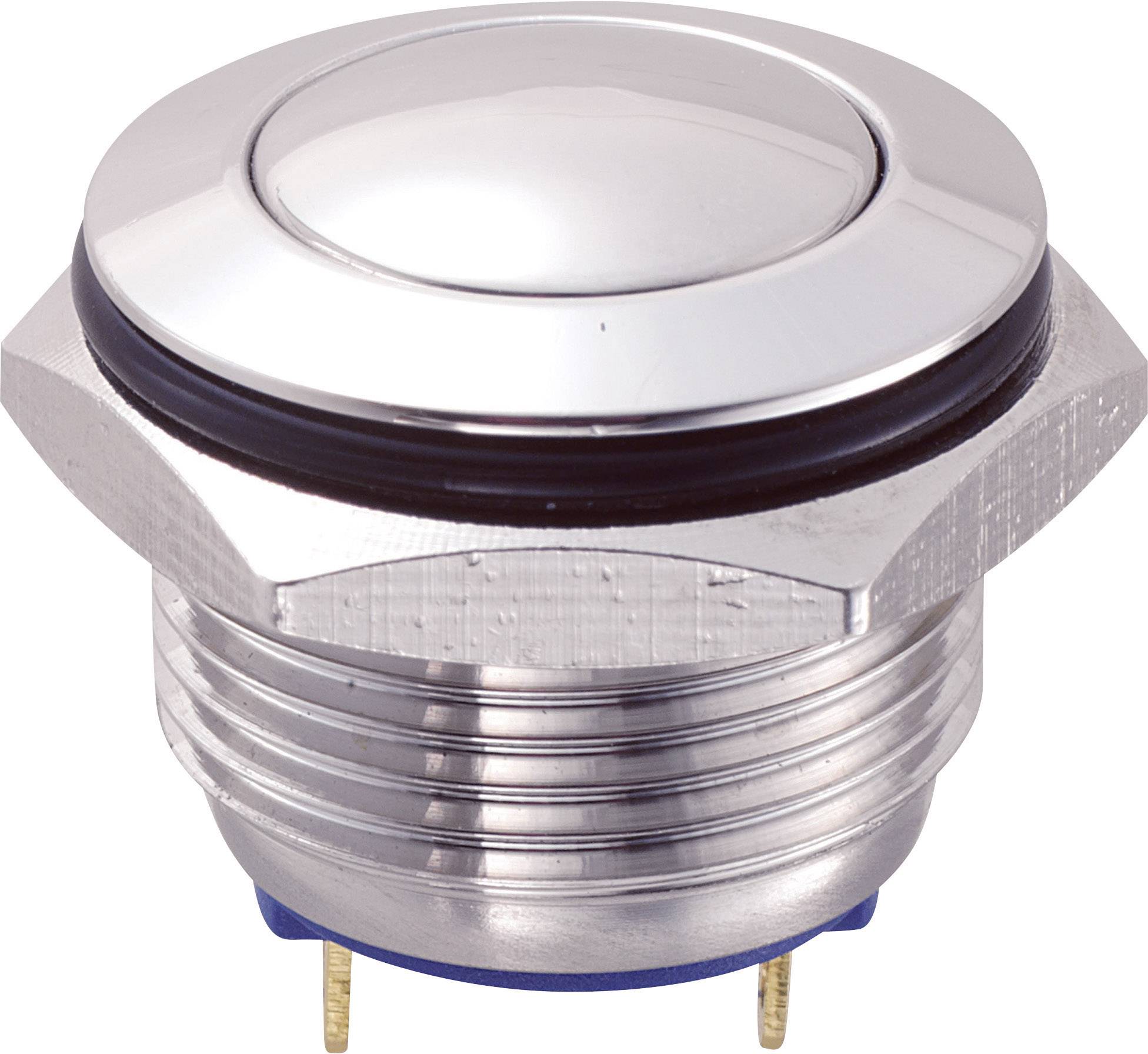 TRU COMPONENTS 701789 GQ16B-10/J/S Tamper-proof pushbutton 48 V DC 2 A 1 x Off/(On) momentary 1 pc(s)
