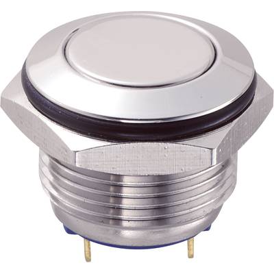 TRU COMPONENTS 701816 GQ16F-10/J/S Tamper-proof pushbutton 48 V DC 2 A 1 x Off/(On) momentary    1 pc(s) 