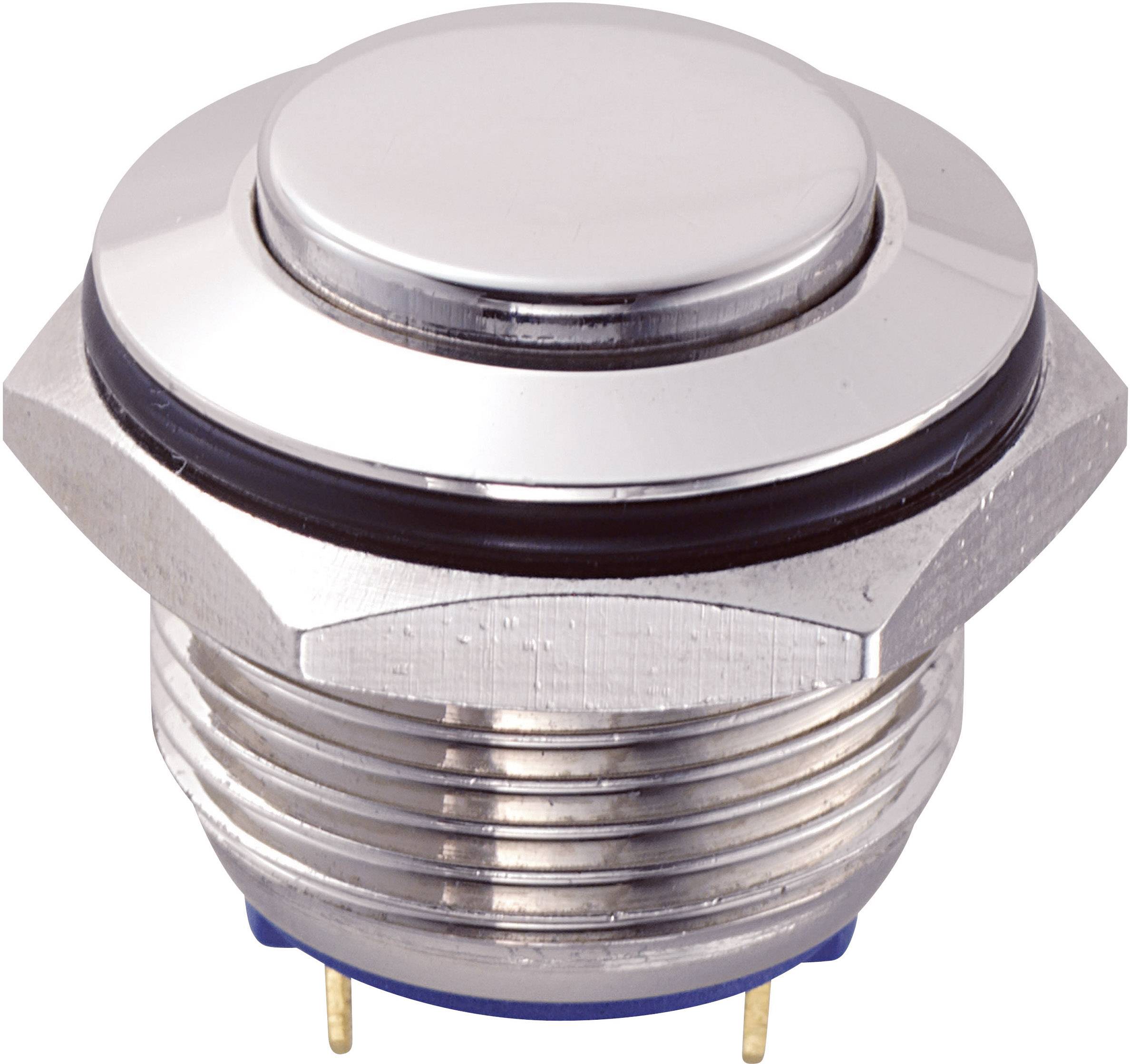 Tru Components Gq16h 10 J N Tamper Proof Pushbutton 48 V Dc 2 A 1 X Off On Momentary Ip65 1 Pc