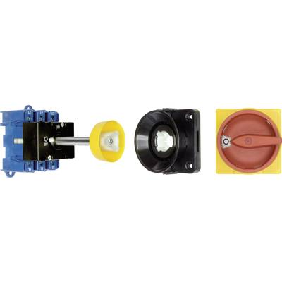 Kraus & Naimer KG41B.T203/09.VE Isolator switch + door interlock 40 A  1 x 90 ° Red, Yellow 1 pc(s) 