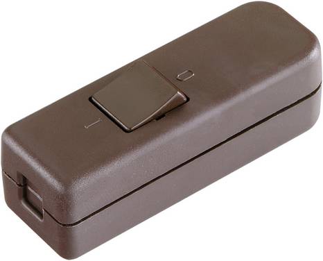interBär 8006-009.01 Pull switch  Brown 1 x Off/On 6 A   1 pc(s)