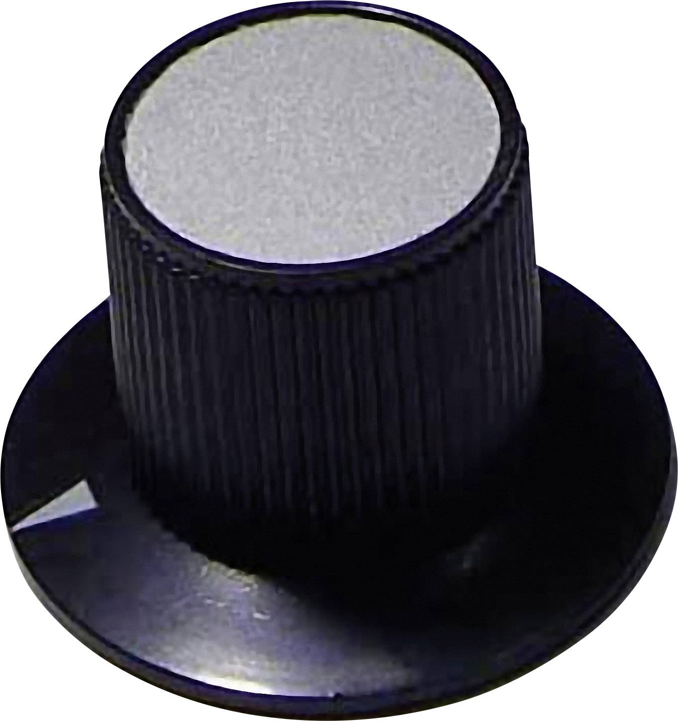 TRU COMPONENTS 29/17 Control knob Black (Ø x H) 29 mm x 20 mm 1 pc(s)