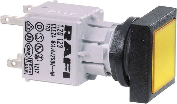 RAFI 1.30.070.201/1002 RAFIX 16 130070201/1002 Pushbutton stackable Tappet Transparent 1 pc(s) Piece