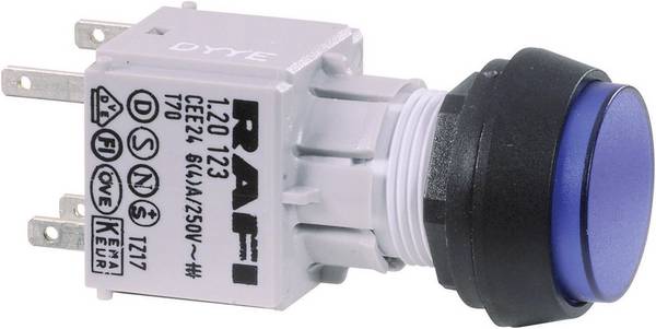 RAFI 1.30.070.071/1306 RAFIX 16 130070071/1306 Pushbutton Protruding Button Red 1 pc(s)