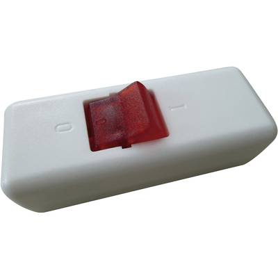 interBär 8010-108.01 Pull switch  White, Red 2 x Off/On 10 A   1 pc(s)