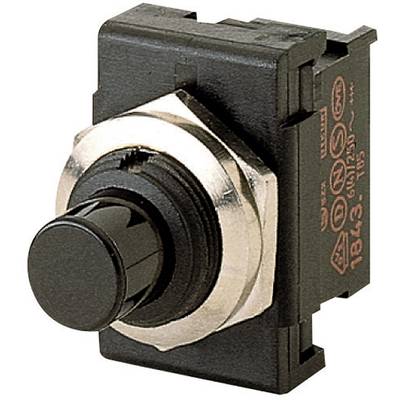 Marquardt 1843.1201 1843.1201 Pushbutton 250 V AC 6 A 1 x On/(On) momentary  (L x W) 23.9 mm x 16.6 mm IP40 1 pc(s) 
