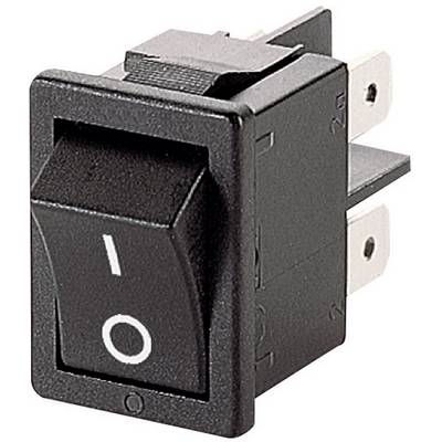 A black toggle switch with symbols for 'On' and 'Off', showing the current status of the connection.