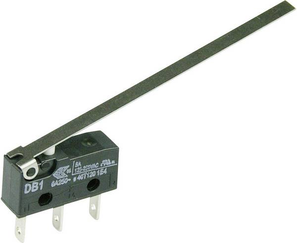 ZF DB1C-B1LD Microswitch DB1C-B1LD 250 V AC 6 A 1 x On/(On) momentary 1 pc(s)