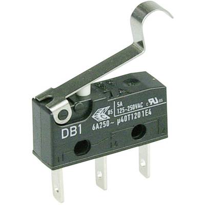 ZF DB1C-B1SC Microswitch DB1C-B1SC 250 V AC 6 A 1 x On/(On)  momentary 1 pc(s) 