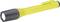 Yellow torch with black head and clip, in diagonal view.