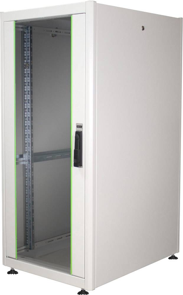Digitus DN-19 26u-6/8-D 19" server rack cabinet (W x H x D) 600 x 1300 x 800 mm 26 U Grey-white (RAL 7035)