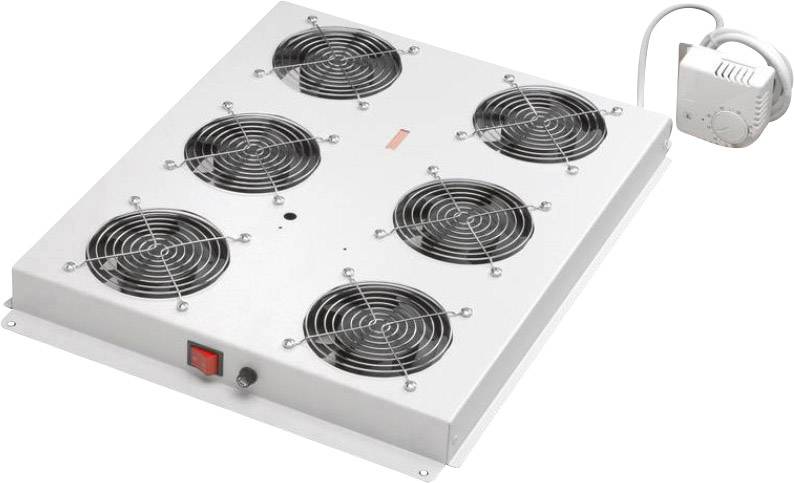 Digitus DN-19 FAN-6-SRV 19 inch 6 x Server rack cabinet fan 1 U Grey