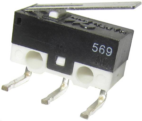 PTR Hartmann MDB1 05C01C03A Microswitch MICROHART 125 V AC 3 A 1 x On/(On) momentary 1 pc(s)