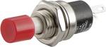 SCI R13-24A1-05-GN Pushbutton 250 V AC 1.5 A 1 x Off/(On) momentary 1 pc(s)