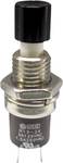 Pushbutton 250 Vac 1.5 A 1 x On/(Off) SCI R13-24B1-05 BK momentary 1 pc(s)