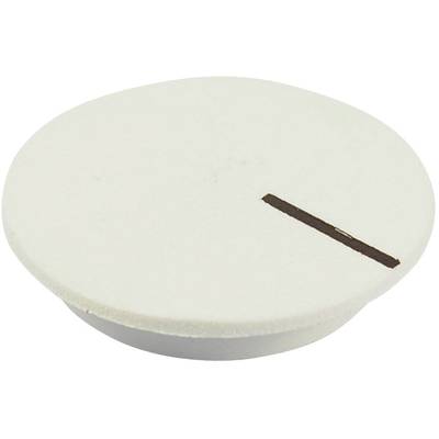 Cliff CL177803 Cover + hand White, Black Suitable for K12 rotary knob 1 pc(s) 