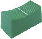 Cliff CP3270 Slider Knob Cs/1A Green (For 4mm Shaft)
