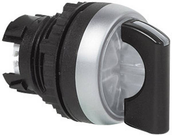 BACO BAL21KG10 L21KG10 Selector button Front ring (PVC), chrome-plated Red 1 x 45 ° 1 pc(s)