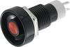 Miyama 706012 DS-260, RD Pushbutton 125 V AC 3 A 1 x Off/(On) momentary (Ø x L) 17 mm x 32.1 mm 1 pc(s)