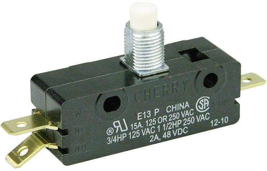 Cherry Switches Microswitch E1300J 250 V AC 15 A 1 x On/(On) momentary