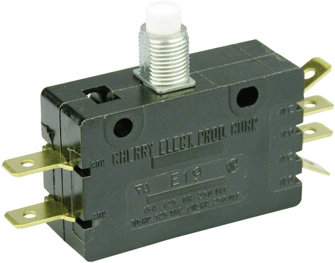 Cherry Switches Microswitch E1900J 250 V AC 15 A 2 x On/(On) momentary