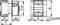 Floor plan of a building with two storeys; shows walls, doors, and stairs, without specific details or labels.