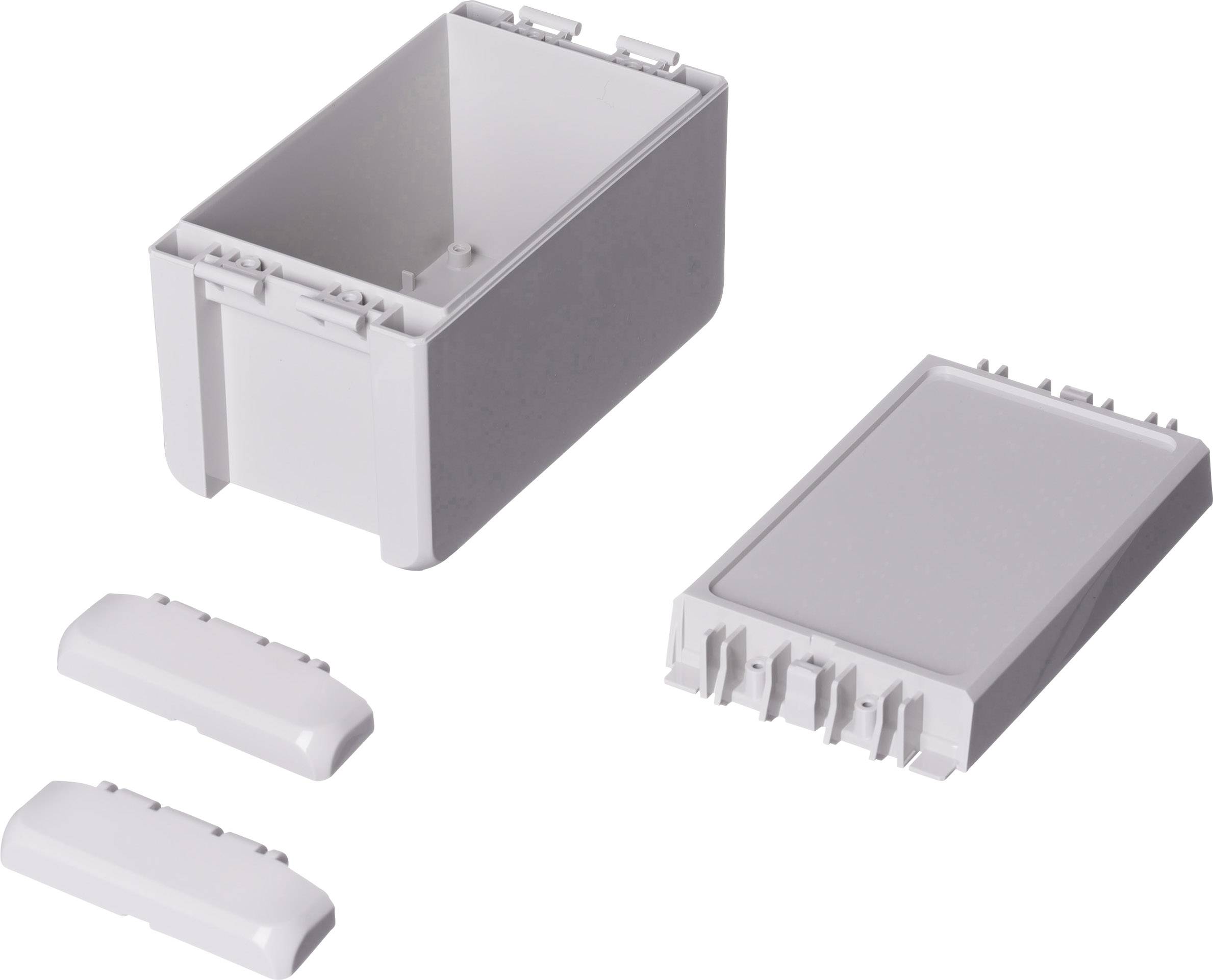 Bopla Bocube B 140809 PC-V0-7035 96013135 Outdoor casing 80 x 151 x 90 Polycarbonate V0 Grey-white (RAL 7035) 1 pc(s)-1