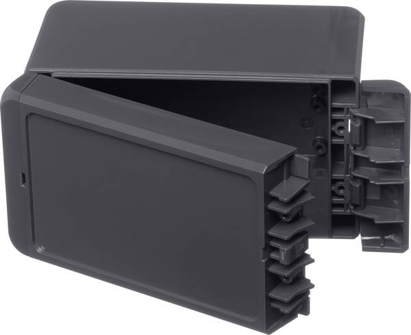 Bopla Bocube B 140809 PC-V0-G-7024 96023134 Outdoor casing 90 x 151 x 80 Polycarbonate V0 Graphite grey (RAL 7024) 1 pc(s)