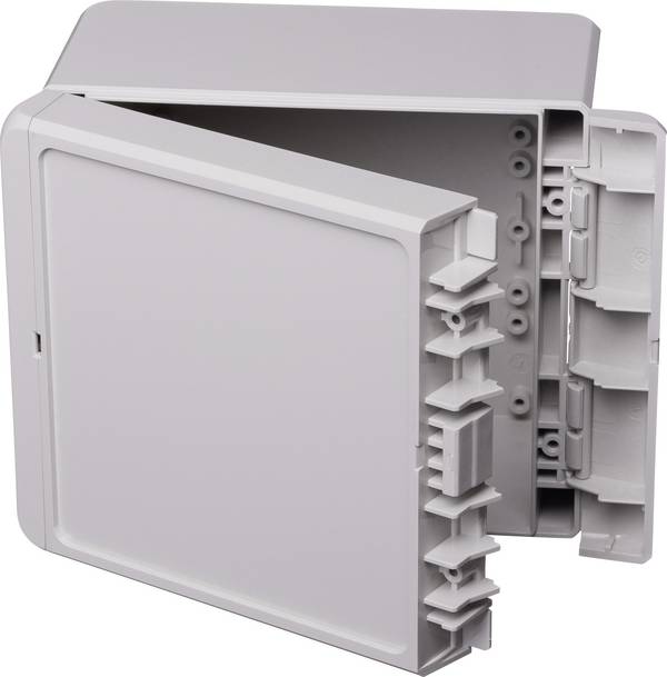 Bopla Bocube B 141309 ABS-703 96033235 Industrial-grade casing 125 x 151 x 90 Acrylonitrile butadiene styrene Grey-white (RAL 7035) 1 pc(s)