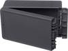 Bopla Bocube B 221309 ABS-7024 96035234 Industrial-grade casing 125 x 231 x 90 Acrylonitrile butadiene styrene Graphite grey (RAL 7024) 1 pc(s)
