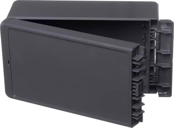 Bopla Bocube B 221309 PC-V0-7024 96015234 Outdoor casing 125 x 231 x 90 Polycarbonate V0 Graphite grey (RAL 7024) 1 pc(s)