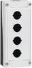 BACO LBX0400 4 installation slots (L x W x H) 173 x 74 x 47.9 mm Grey, Black 1 pc(s)